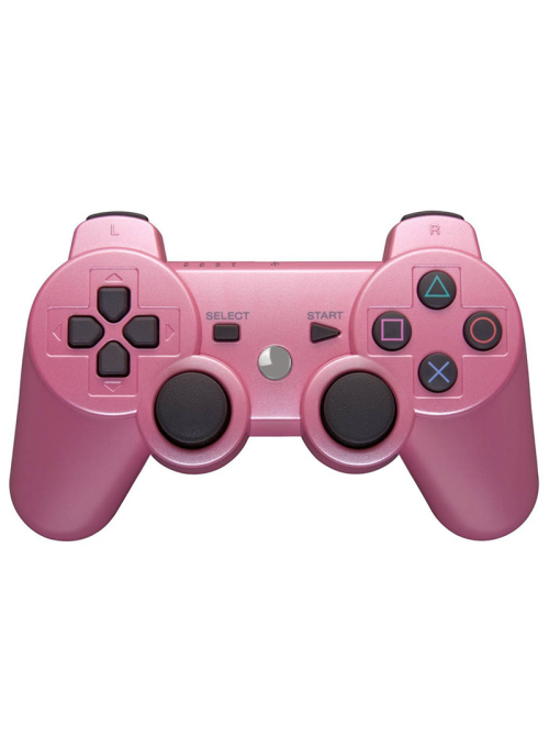 Геймпад беспроводной Wireless Controller (Розовый) (PS3)